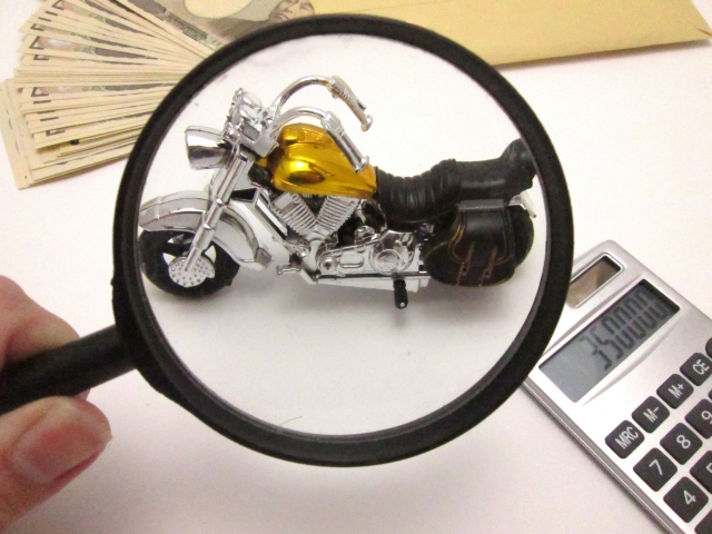 バイク買取査定のイメージ